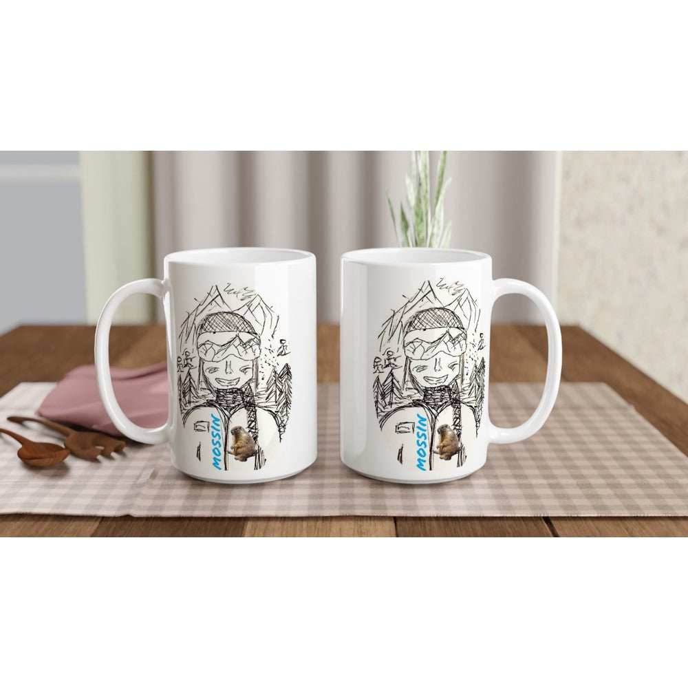 White 15oz Ceramic Mug